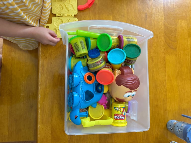 •	indoor-activities-kids-too-hot-outside-heat-wave-play-dough