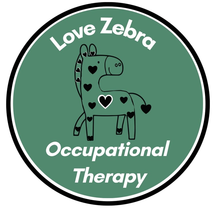 Love Zebra Occupational Therapy logo