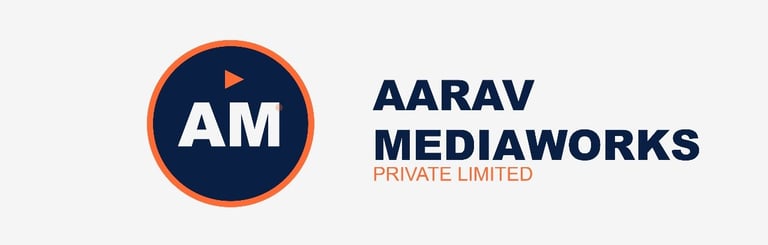 AaravMediaWorks logo