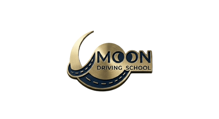 Moon Driving School logo