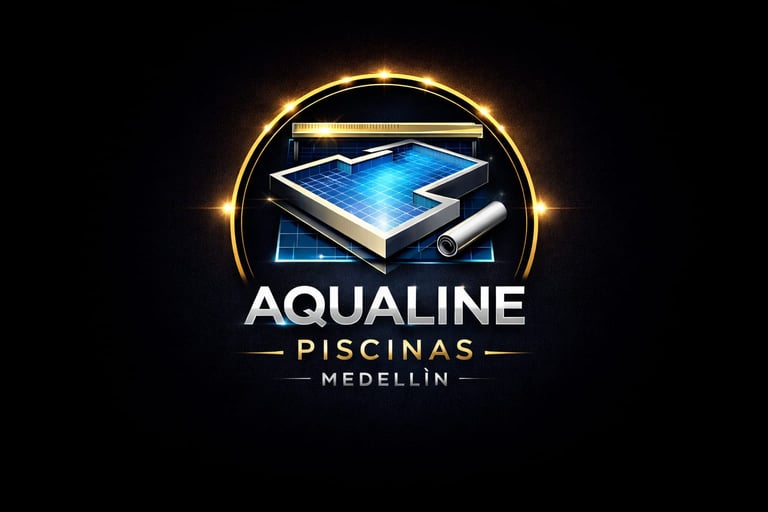 Aqualine Piscinas Medellín logo