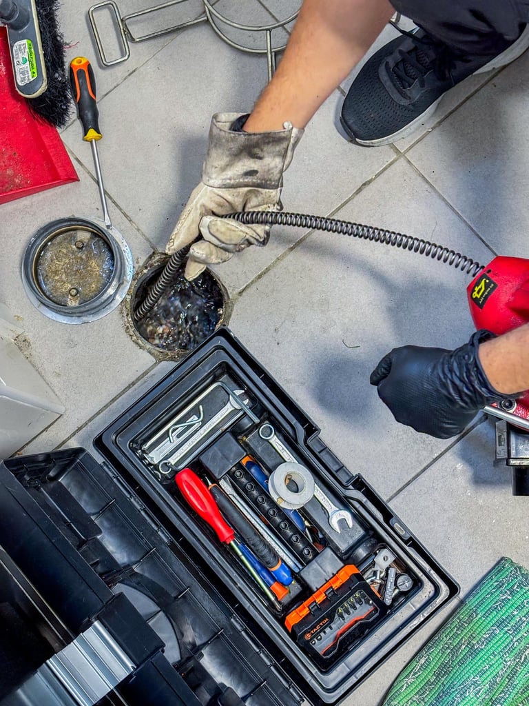 serviço de desentupimento