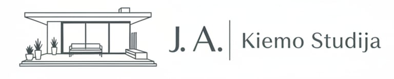 J.A. | Kiemo studija logo