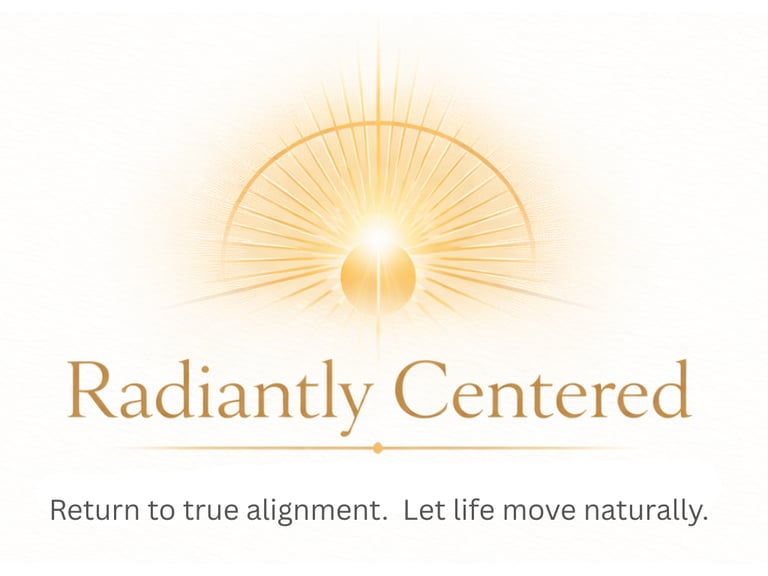 Radiantly Centered Intuitive Life Coaching logo