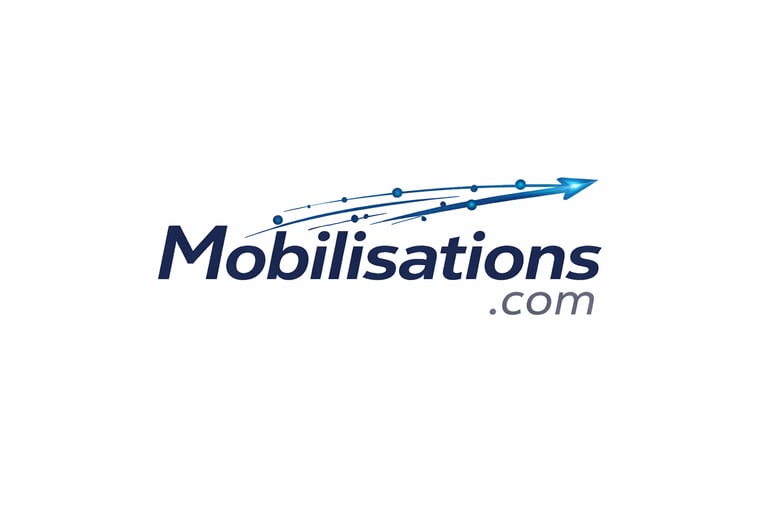 Mobilisations.com is a premium, highly brandable domain suited to workforce mobilisation, logistics, project deployment, field operations, consulting, or enterprise software. A strong fit for businesses that value movement, coordination, and execution. Available for acquisition logo