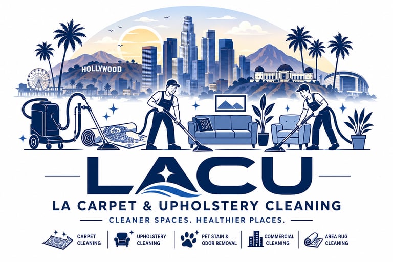 LA Carpet and Upholstery Cleaning LACU logo