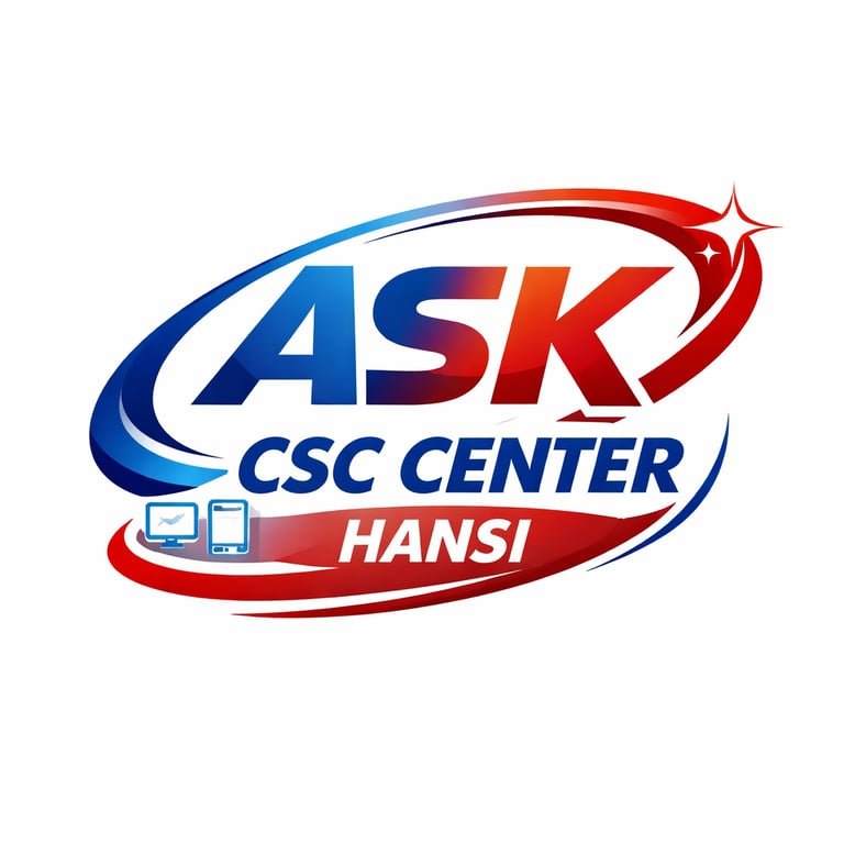 AADHAR SEWA KENDRA logo