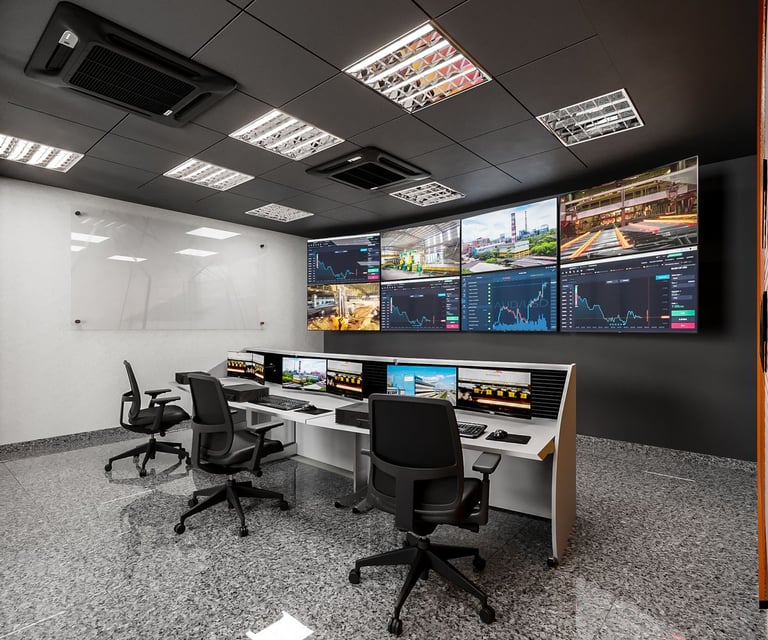 Puestos de monitoreo de vigilancia