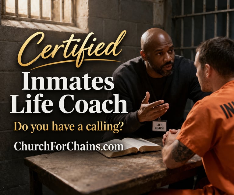 Become a certified inmates life coach