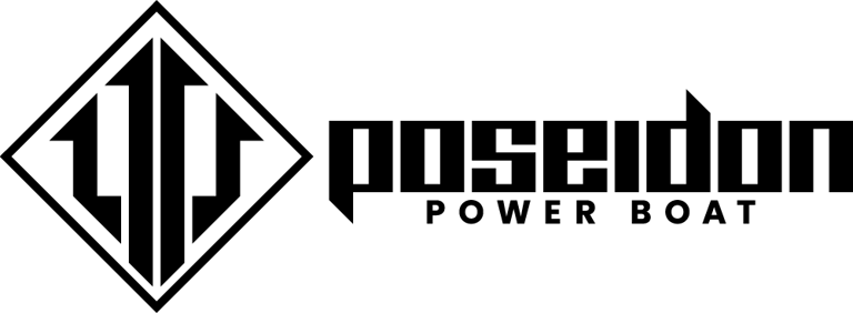 Poseidon powerboat logo