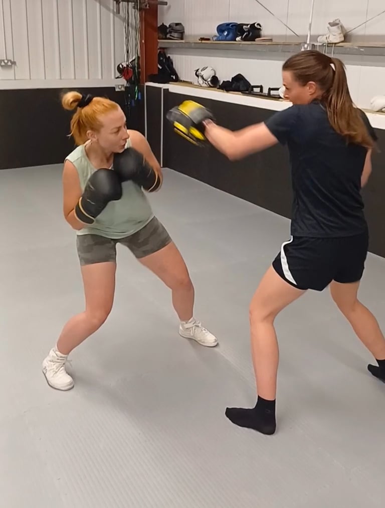 Boxing training at The Fight Society