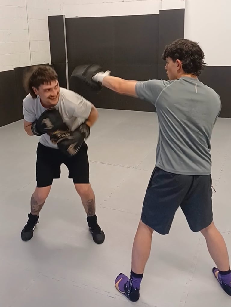MMA training at The Fight Society