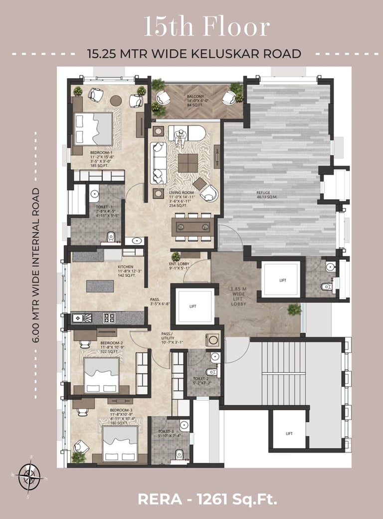 FLOOR PLANS SHIVALAYA ATHARV DADAR WEST, SHIVAYALYA, ATHARVA LIFESPACES, SHIVAJI PARK, DADAR WEST