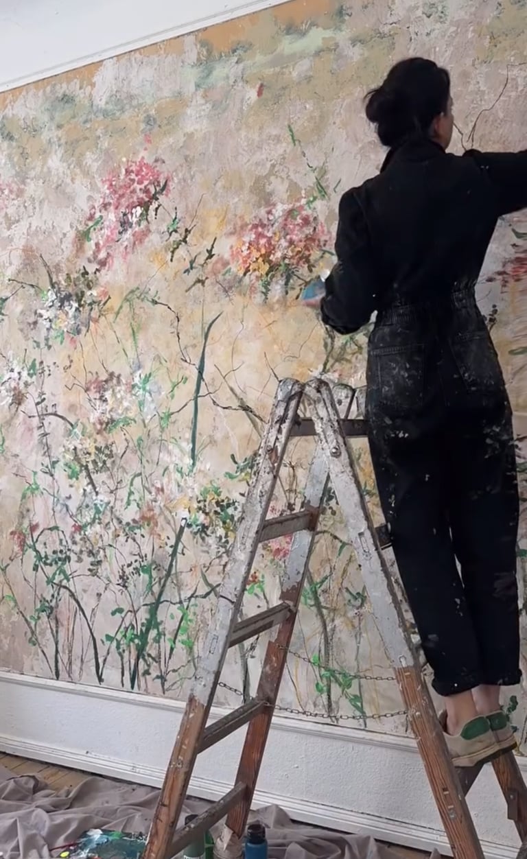Anna Ugryumova / Wandmalerei