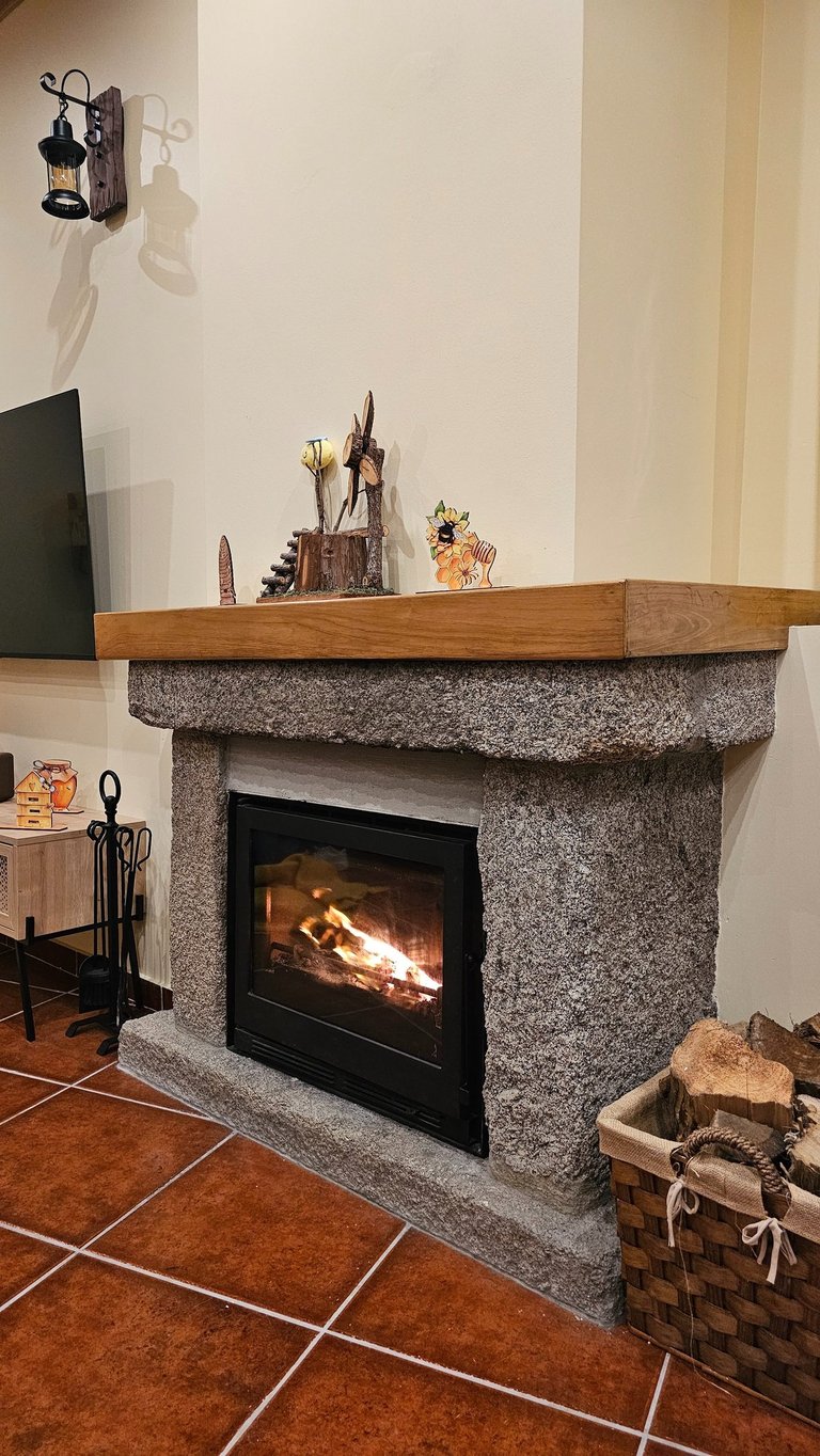 Casa do Mel - Lareira