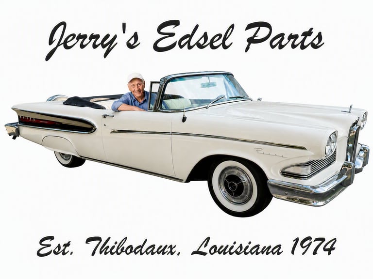 Jerry's Edsel Parts logo