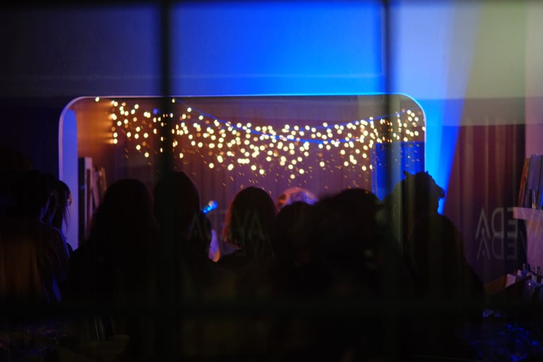 Artistic photography – Outside looking into Village Green Records, Spirit World Photo, Montgomery Alabama photographer