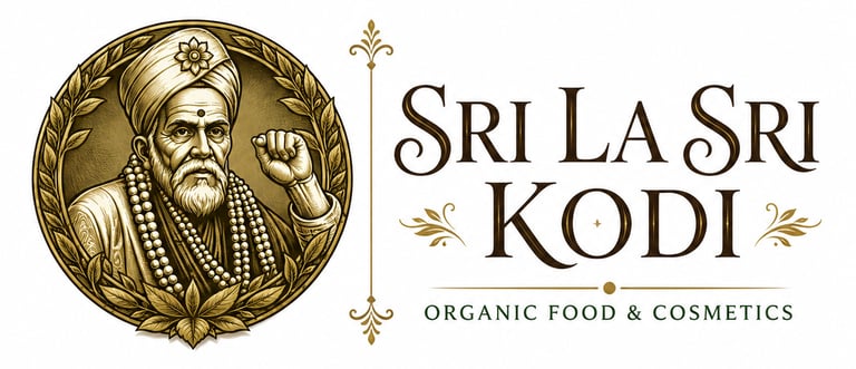sri la sri kodi organic product logo