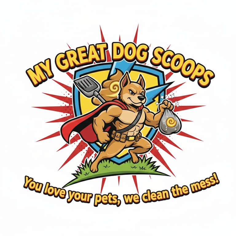 My Great Dog Scoops logo