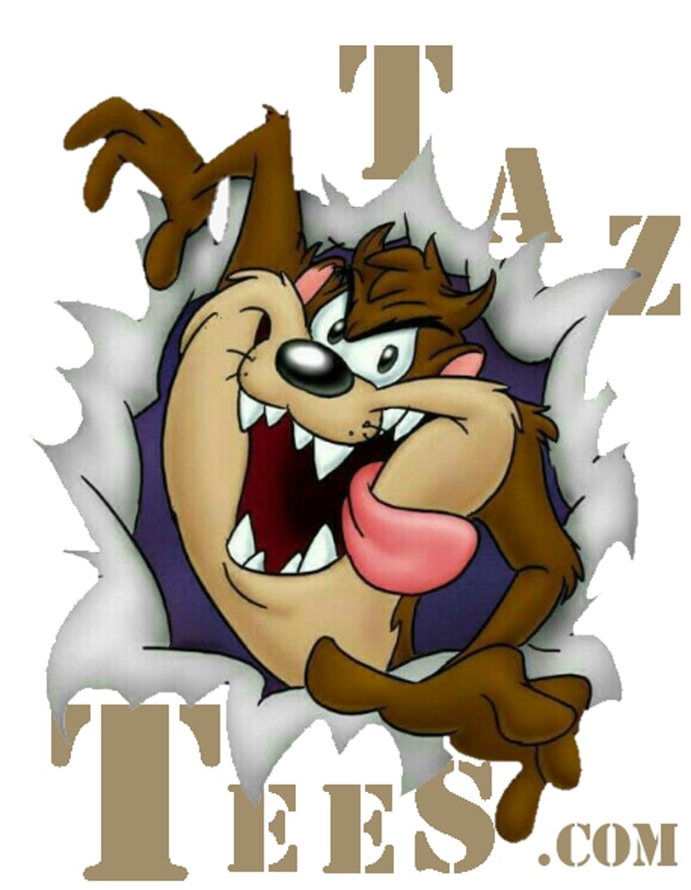 Taz Tees and Graphics logo