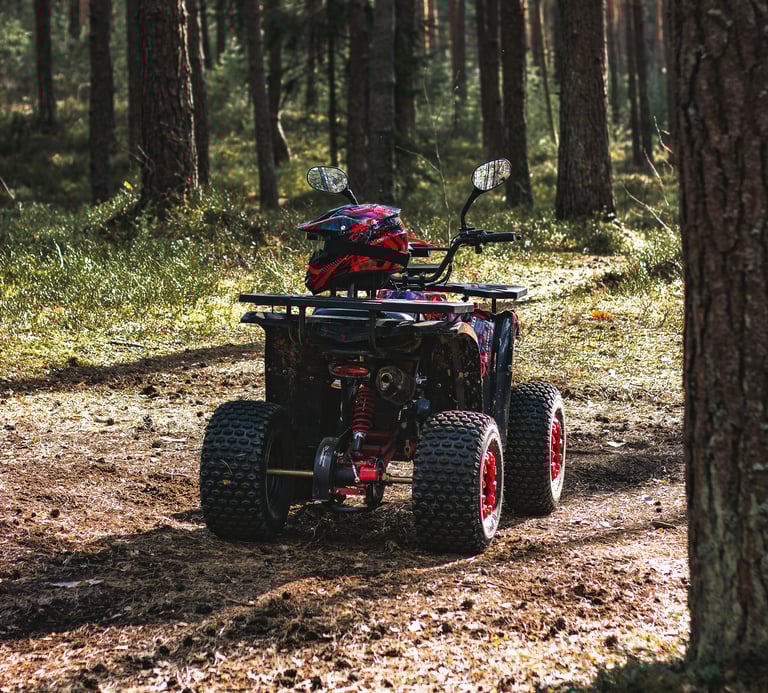 Vaikiškų keturračių nuoma