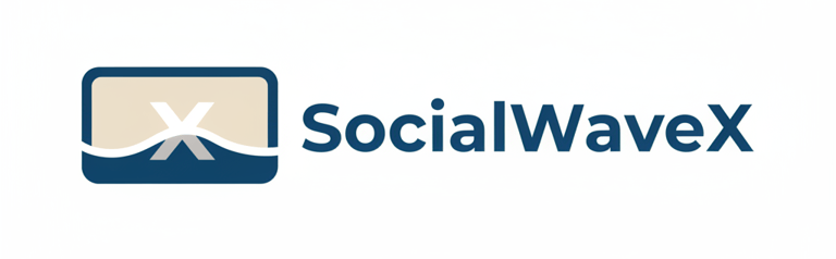 SocialWaveX logo