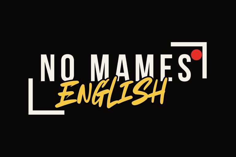 No Mames English logo