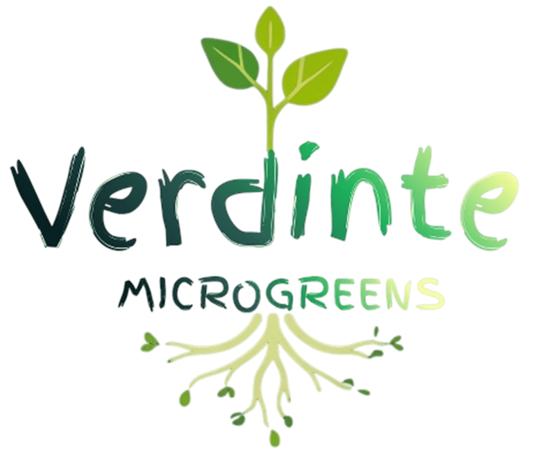 Verdinte Microgreens logo