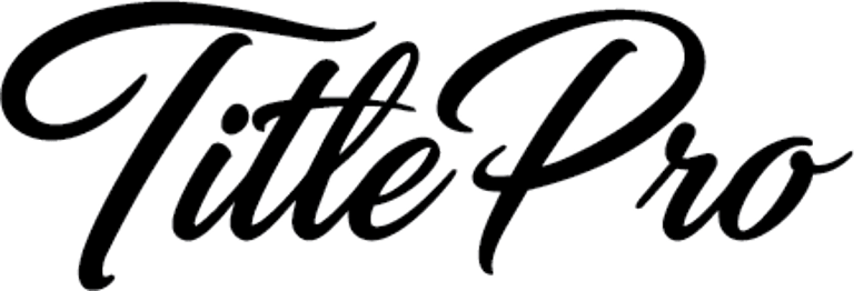 TitlePro LLC Mobile Notary and NC DMV Registry and Title services logo