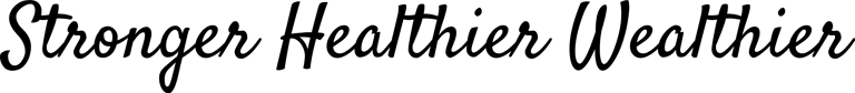 Stronger Healthier Wealthier logo