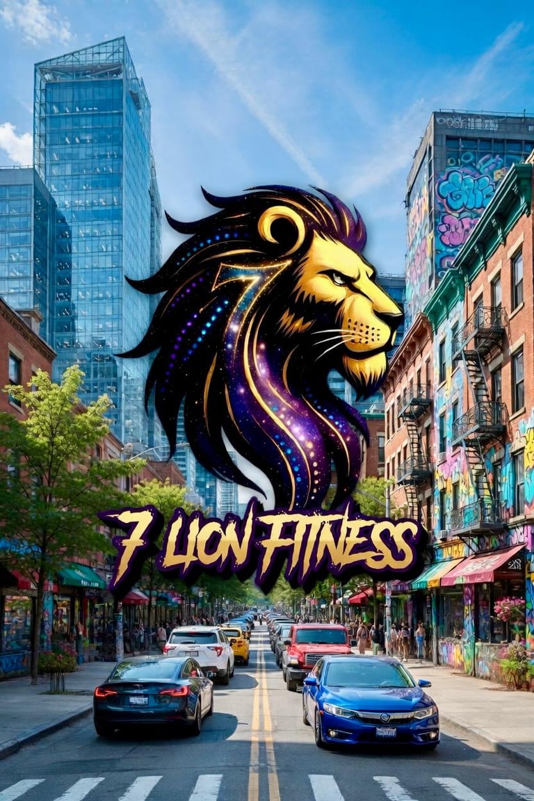 7 Lion Fitness logo