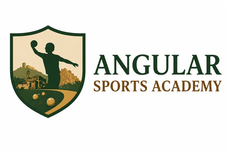 ANGULAR  SPORTS ACADEMY logo