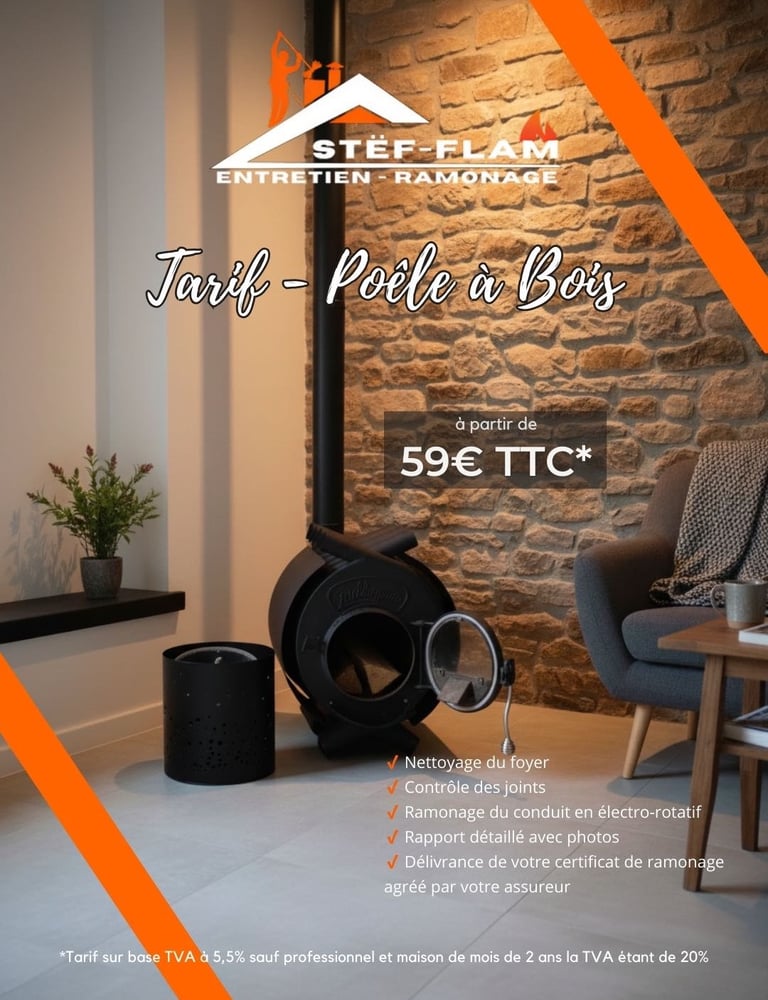 Tarifs poele à bois