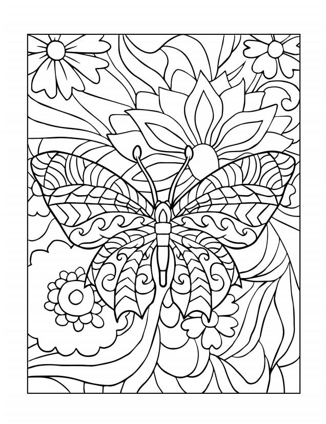 Colour by Number book page