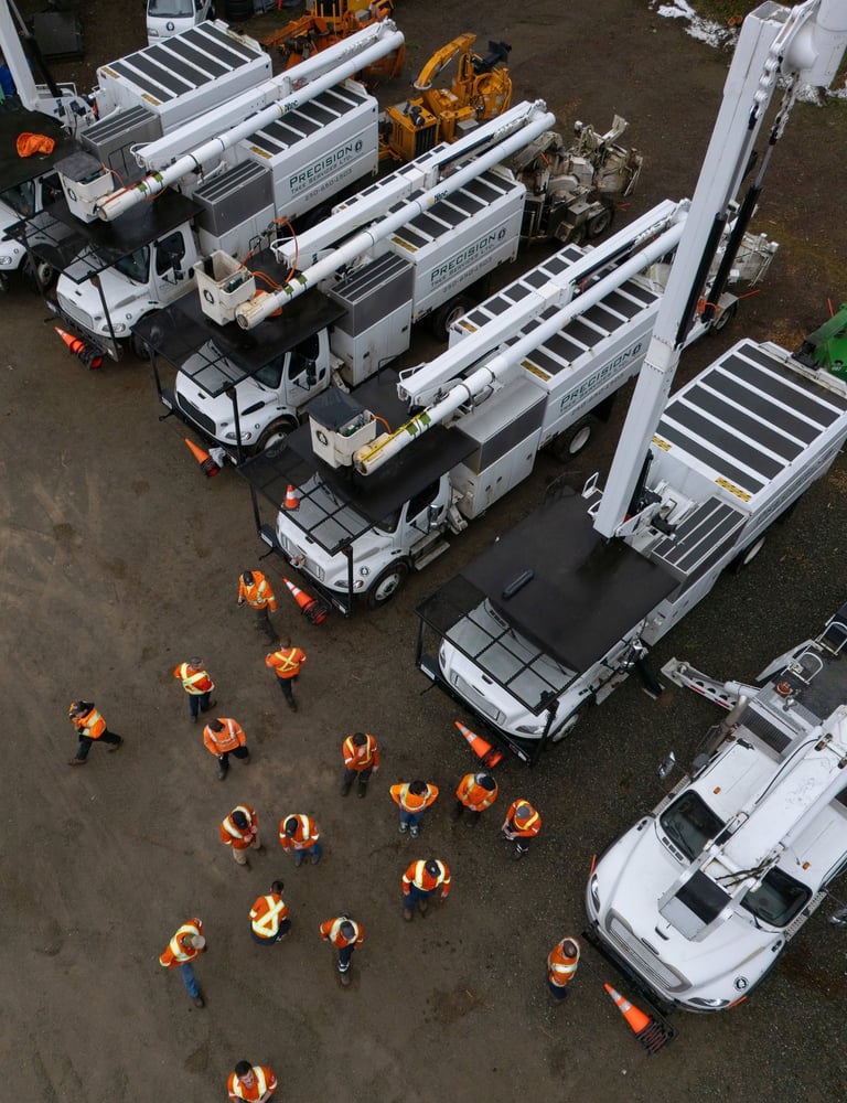 Bucket Trucks and Chippers