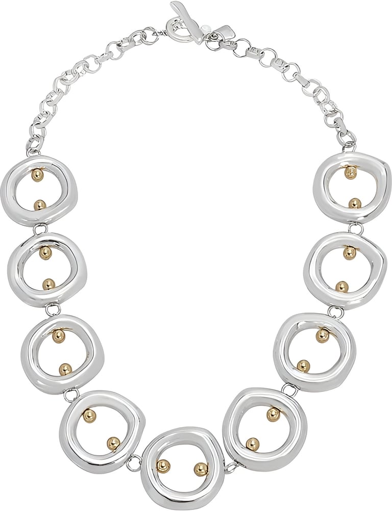 Modernist Open Circle Necklace. Robert Lee Morris Soho