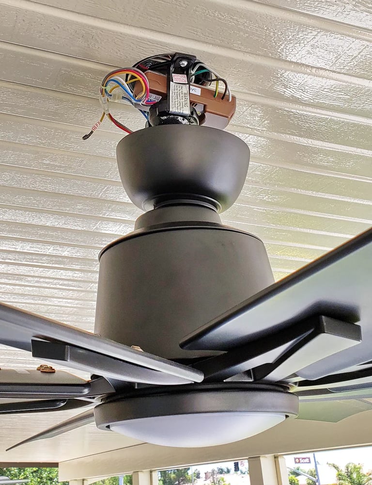 Alumawood patio cover built to code and ready for inspection in Menifee CA