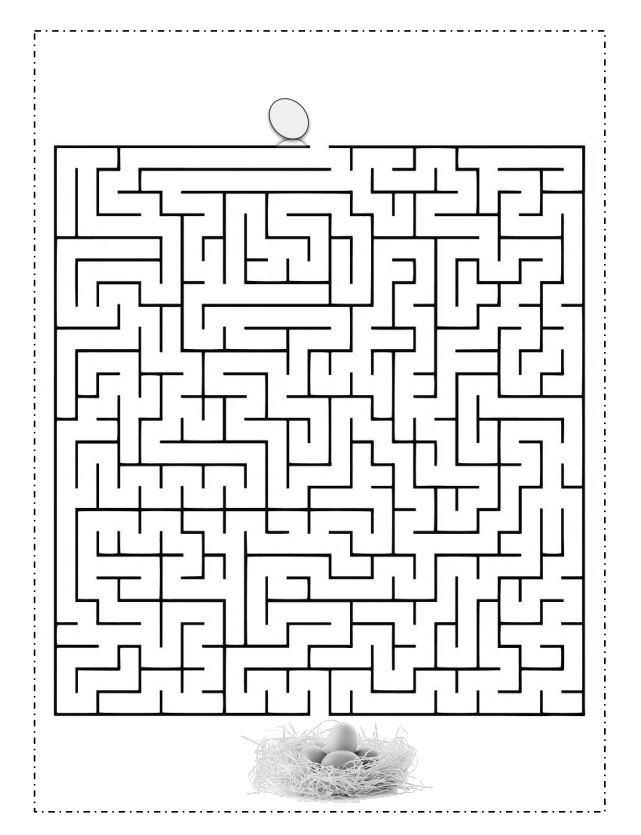 Colour by number book page