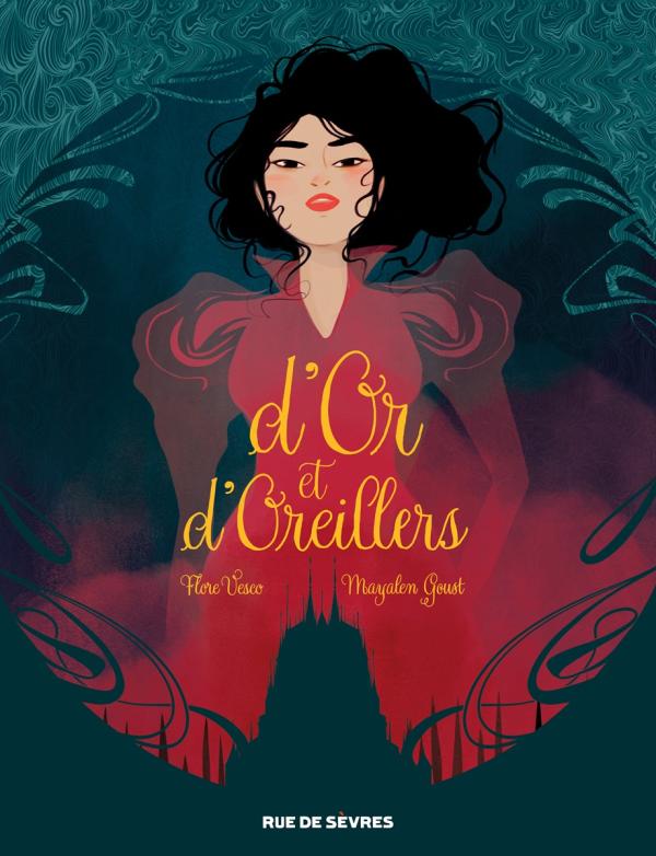 Première de couverture de la BD D'or et d'oreillers
