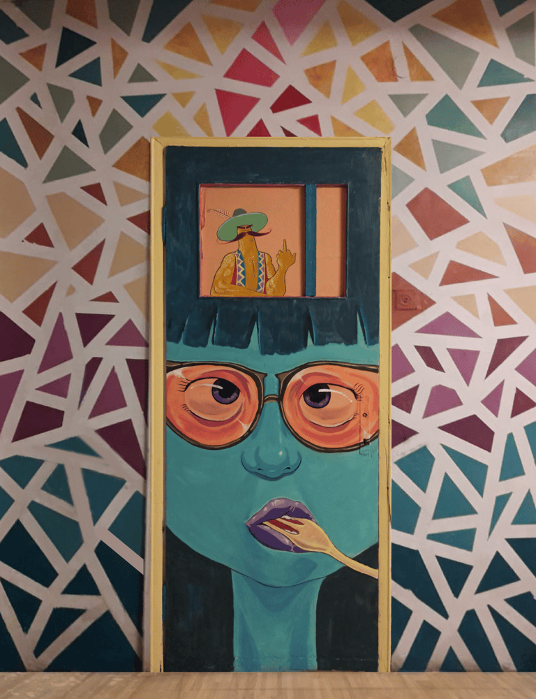 ציור קיר במשרד