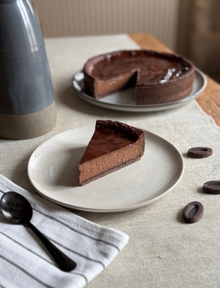 Flan pâtissier au chocolat