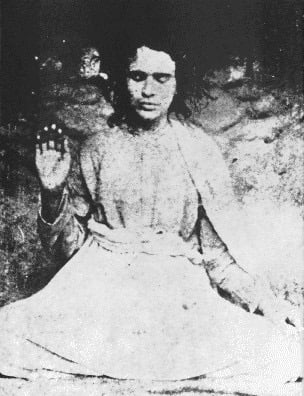 Shri Babaji in meditazione