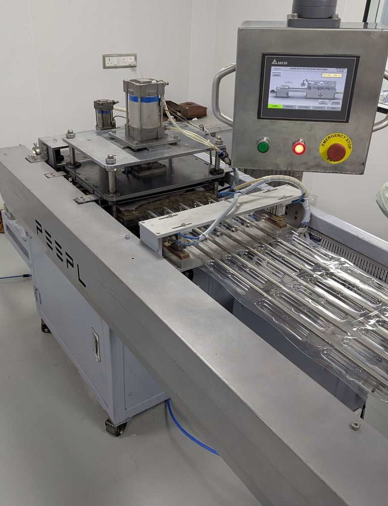 automatic hard blister packing machine