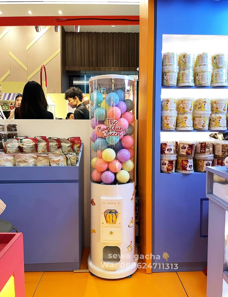 sewa mesin gacha small surabaya