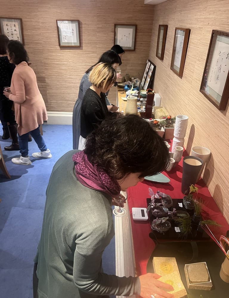 Ikebana International London Event - Christmas Bazaar at Daiwa Foundation