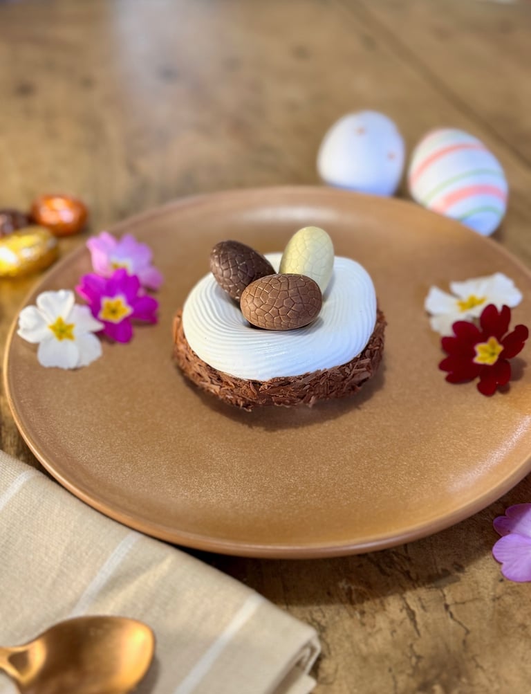 merveilleux pâques chocolat meringue
