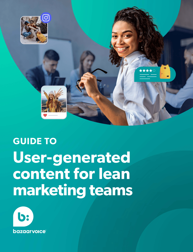 Image of e-book writing sample from Glen Cadorette: Guide to User-Generated Content cover.