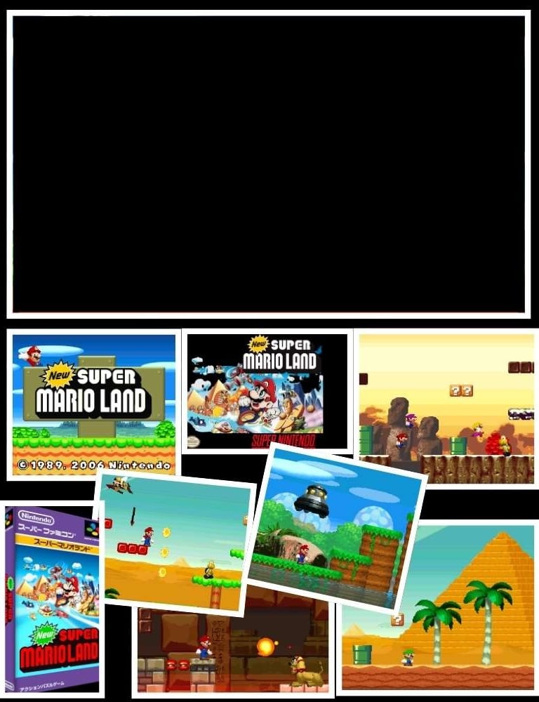 Jogo New Super Mario Land para Super Nintendo
