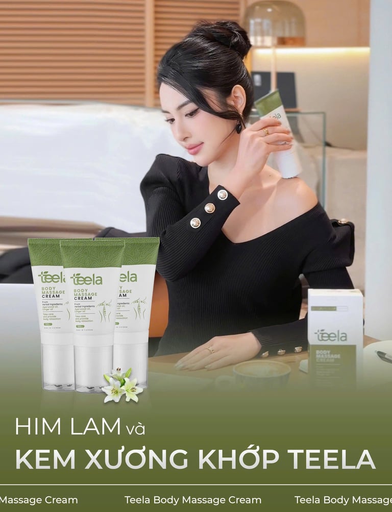 Tuýp Kem Massage Cơ Xương Khớp Teela