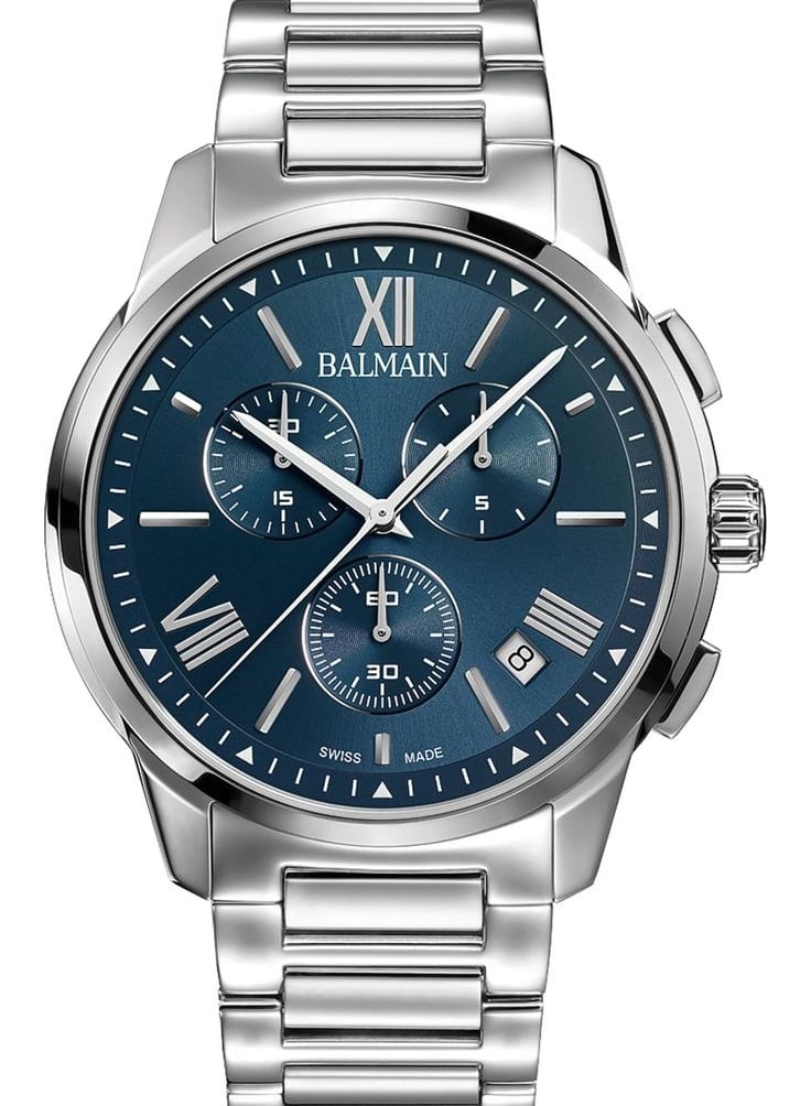 BALMAIN WATCH Madrigal Bracelet Chronograph Watch, 42mm